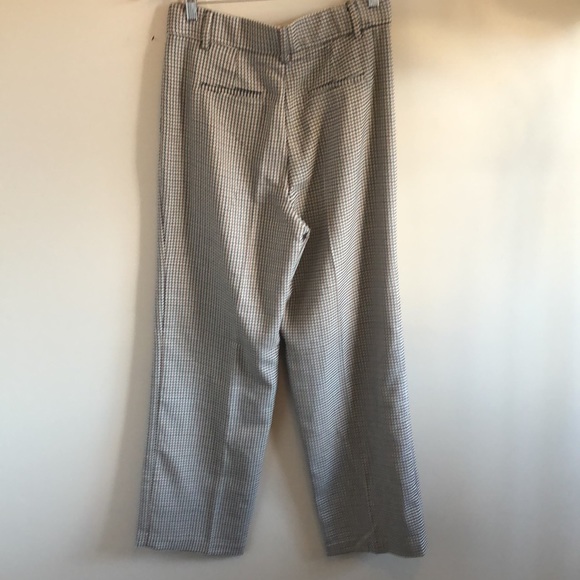 Mexx houndstooth wide leg trouser pants high rise - Picture 9 of 11